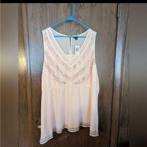 Torrid size 6 peplum top